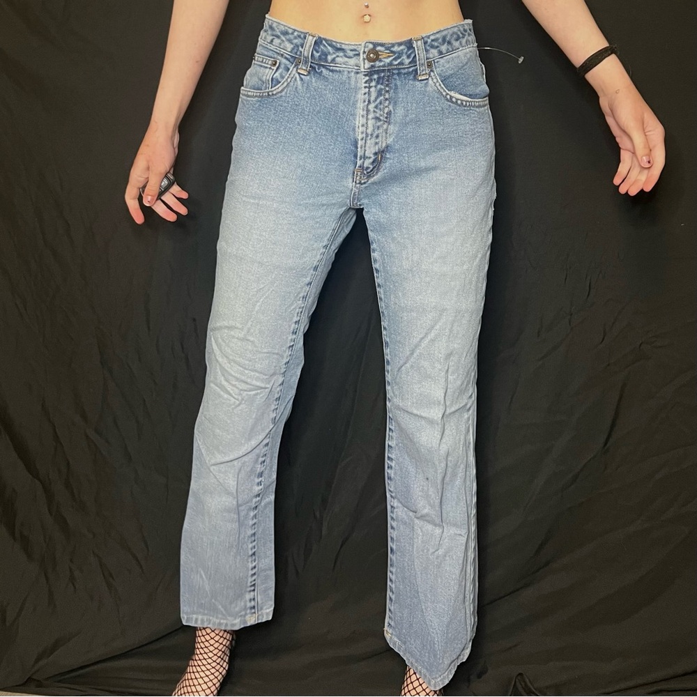 Vintage y2k Giordano light mid wash denim jeans
